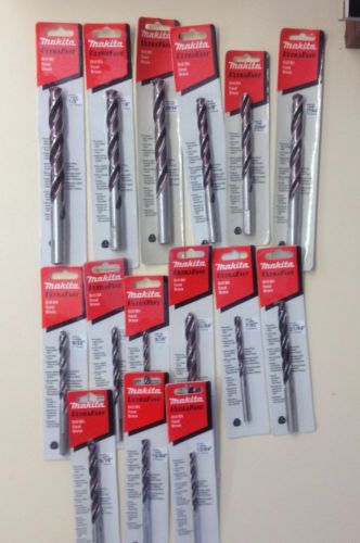 Makita drill bits (15 ) wood/plastic/metal drilling for sale