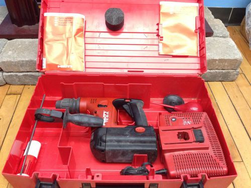 HILTI TE 6-A 36V Cordless Rotary Hammer Drill Kit with Case