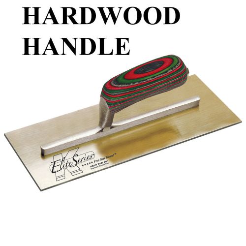 Kraft 11&#034;x4-1/2&#034; elite series golden ss  trowel w/wood handle ple454 *new* for sale