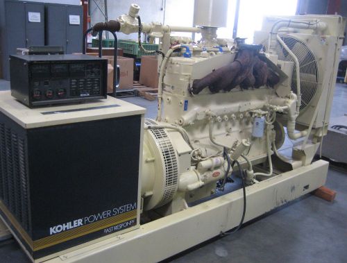 Kohler 115 kw natural gas or propane cummins g12 743 generator set for sale