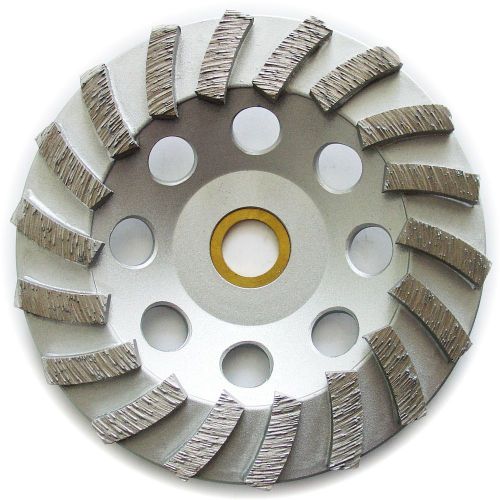 5” premium concrete turbo diamond grinding cup wheel 18 segs for angle grinder for sale