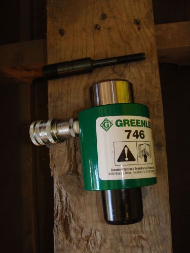 Greenlee 746 ram hydraulic knockout, nib for sale