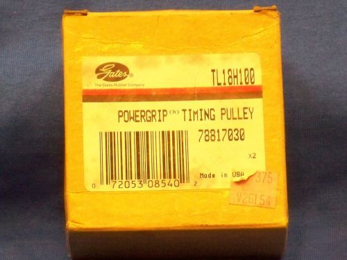 TL18H100 GATES TIMING PULLY 78817030 USA