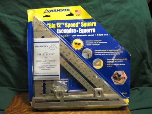 SWANSON - SO107 Speed Square Big 12 NEW in the Sealed Package