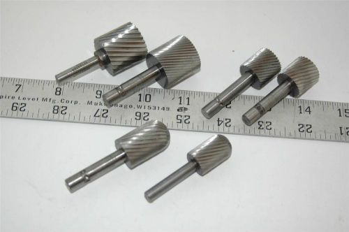 6 assorted hss rotary files aviation tool sheet metal fabrication for sale