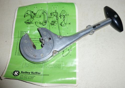 Kelley kutter ratcheting pipe/tubing precision cutter 250-1 glenmar tools usa for sale