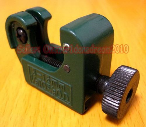 Mini tubing tube cutter copper pipe cutting 1/8&#034; - 5/8&#034; od rigid plumbing hvac for sale