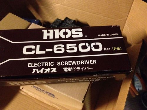 H10S power Supply CLT-50 + CL-6500 Torque Driver Screwdriver Pistol