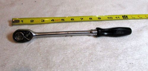 Snap-on 3/8&#034;  drive ratchet fl721b black plastic handle nice quality tool! for sale