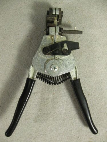 Custom stripmaster wire stripper, #16 to #26 awg - die-type - usa for sale