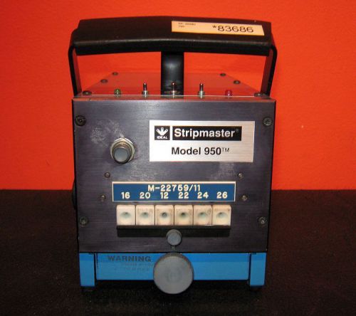 Ideal  &#034;stripmaster&#034; 45-950 10-30 awg, pneumatic wire stripper for sale
