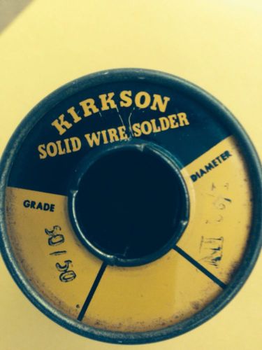 Kirkson Solid Wire SOLDER  ROLL