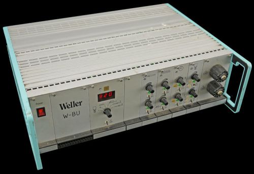 Vintage weller w-bu adjustable modular soldering power controller station parts for sale