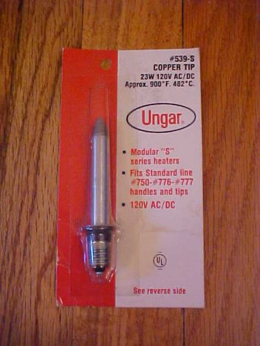 Ungar 539-s soldering iron heater - copper tip 900 degree - new for sale
