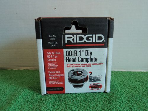 Ridgid #36900 1&#034; die head complete for sale