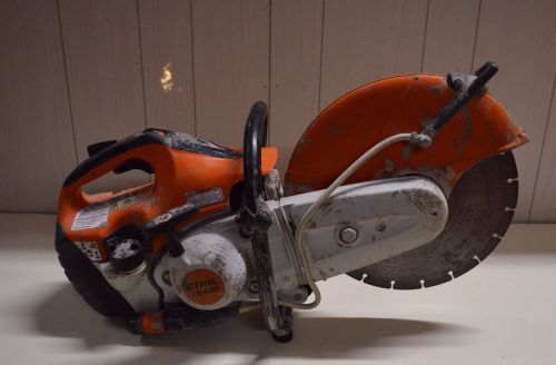 Stihl ts 420 conrete cutoff saw with diamond blade - inventory #7439 for sale