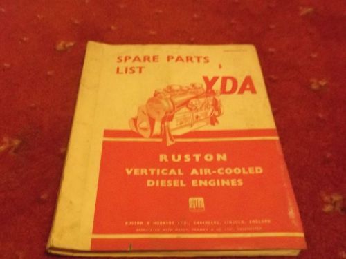 RUSTON VERTICAL AIR-COOLED DIESEL ENGINES