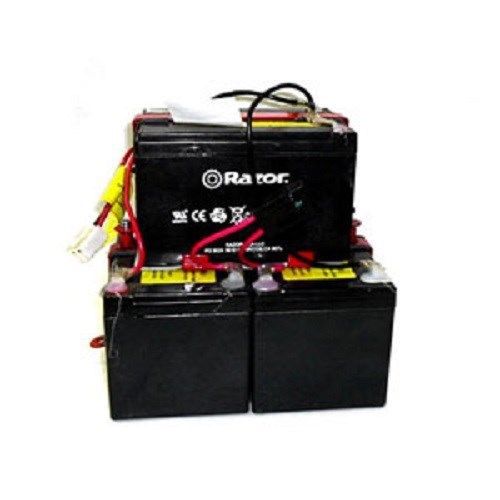 Razor 36v battery mx500/mx650 battery w/fuse (3 12v/12ah single connector) v1+ for sale