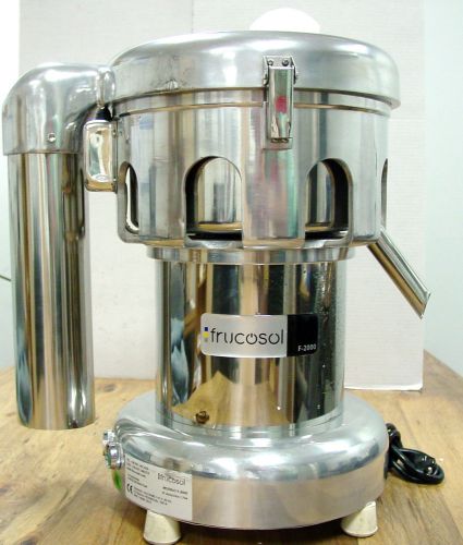 Frucosol f2000 (nj2000) commercial grade centrifugal fruit &amp; veg juicer for sale