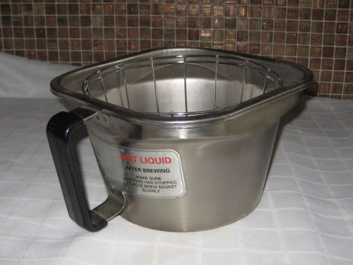 FETCO STAINLESS STEEL BREW BASKET GREAT CONDITION!!