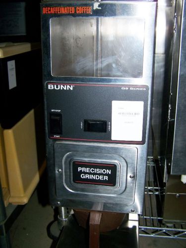 Bunn Coffee Grinder Interfaces With Dual Ot Single Or System III Coffee Brewers