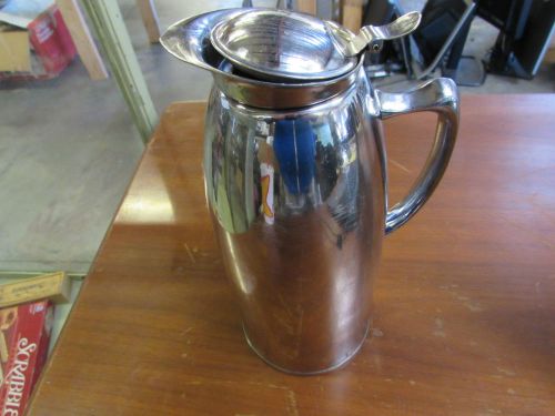 Service Ideas inc 1.5 liter insulated stainless steel pitcher.