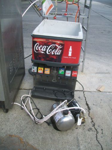 SODA/ICE DISPENSING MACH. 6 HEADS, LID, CARBO/  PUMPS,GAUGE 899 ITEMS ON E BAY
