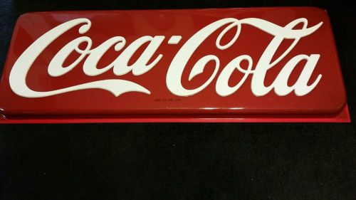 Coca-Cola Sign  (Plastic) selling only one. your pick.