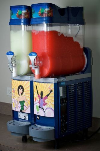 New blue faby 2 bowl frozen drink machine for sale