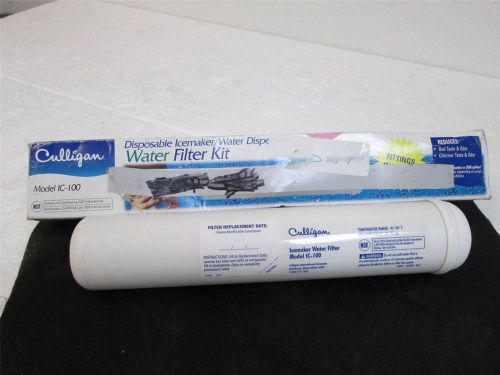 Culligan  IC-100 Disposable IceMaker Water Dispenser Filter Kit  **NEW IN BOX**