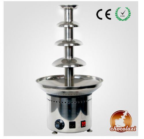 4 Tiers Party Hotel Commercial Chocolate Fountain 24&#034;,stainless steel