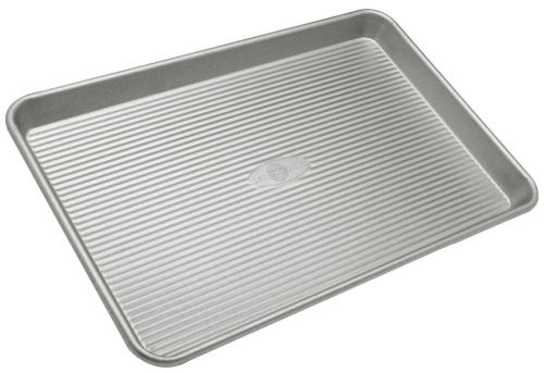 USA Pans 10 in x 15 in x 1 in Aluminized Steel Jellyroll Pan with Americoat