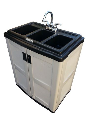 PORTABLE SINK SELF CONTAINED 3 COMPARTMENT