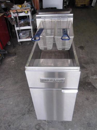 American range gas deep fryer af45 up to 50lbs  works great for sale