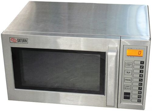Saturn (smc-1000) heavy duty commercial microwave oven, 1000 watts for sale