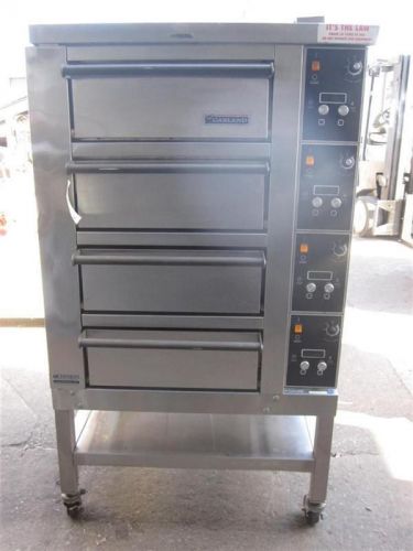 Garland 4 compartment electric deck oven model # ap4 excellent condition for sale