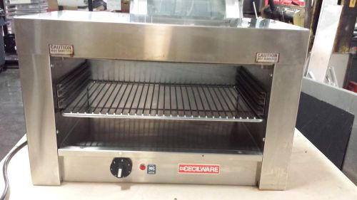 Grindmaster-cecilware cm24q electric finisher oven stainless steel cheese melter for sale