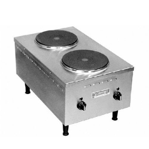 Cecilware countertop electric short order stove 2 burners range el24sh for sale