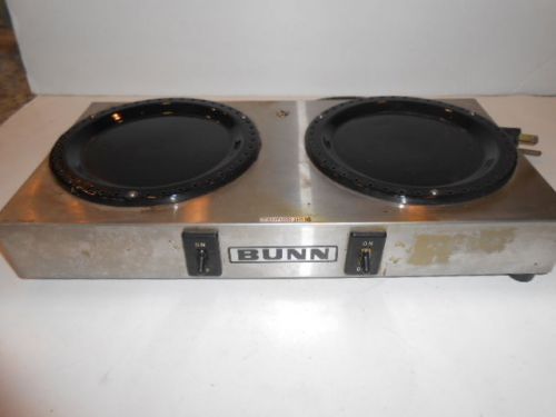 BUNN O MATIC COFFEE POT WARMING TRAY MODEL WX-2 ELECTRIC USED AS IS DOES WORK