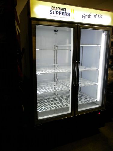 Coldtech 2- glass door commercial freezer mod.j2gf-40s for sale