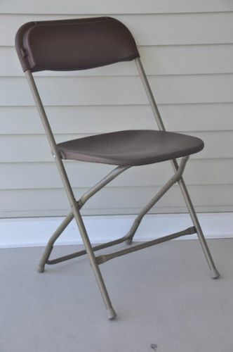 420 commercial chairs folding brown plastic metal stackable chair free shipping for sale