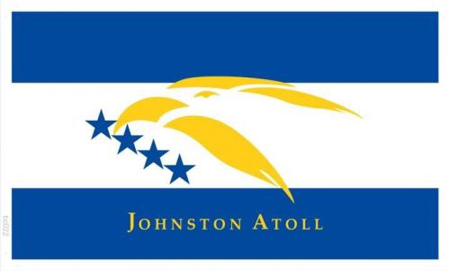 bc022 FLAG OF JOHNSTON ATOLL (Wall Banner Only)