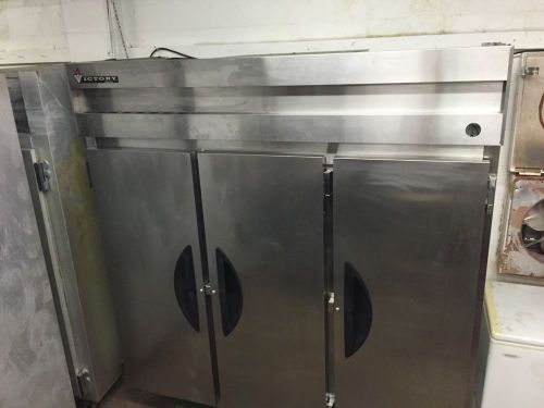 3 door freezer stainless victory brand for sale