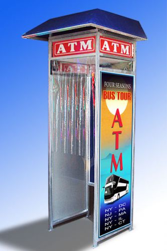 ATM Machine Kiosks / Enclosure : Model B1 for Hyosung, Triton, Tranax, Genmega