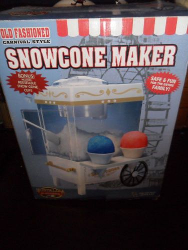 Hawaiian Shave Ice Snow Cone Machine Maker Syrup Icee Crusher Electric