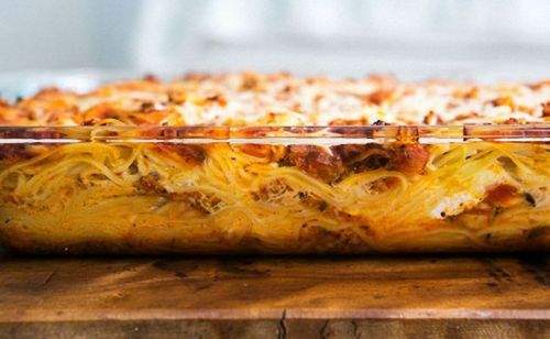 Baked Spaghetti Recipe