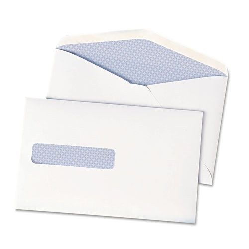 Window Postage Saving Envelope, 28lb., White, 500/Pack