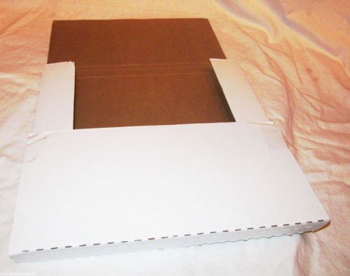 Lot of 20 standard lp record mailers / variable depth boxes / 12.5&#034; x 12.5&#034; for sale