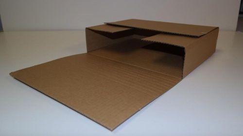 25 Lots New Reverse Tuck Boxes Mailer Cartons Kraft Durable Folding Shipping Box