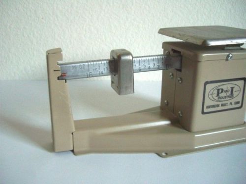 P and I Industries 1980 USPS Postal Scale - vintage
